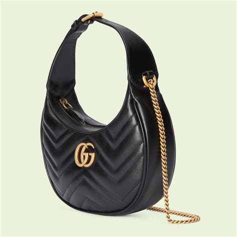 gucci moon shape bag|authentic gucci marmont small bag.